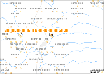 map of Ban Hua Wiang Nua