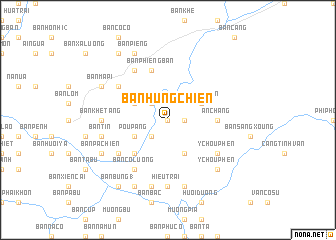 map of Bản Hũng Chiến