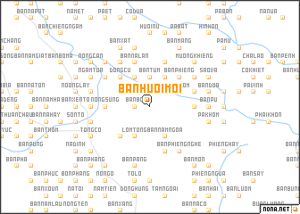 map of Bản Huôi Mơi