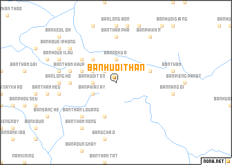 map of Bản Huôi Than