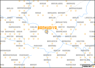 map of Bản Huội Ya