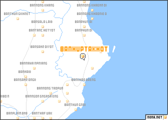 map of Ban Hup Ta Khot