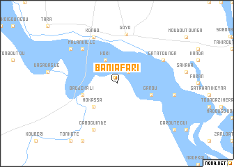 map of Bania-Fari