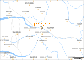 map of Banī al A‘māʼ