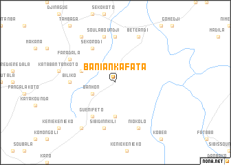 map of Baniankafata