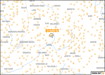 map of Banian