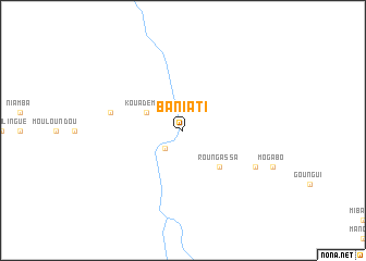 map of Baniati