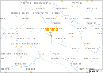 map of Banica