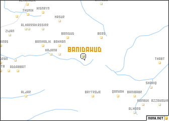 map of Banī Dāwūd