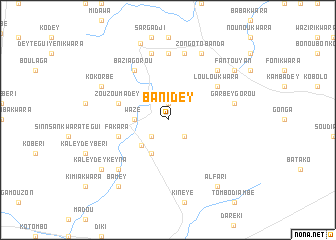 map of Bani Dey