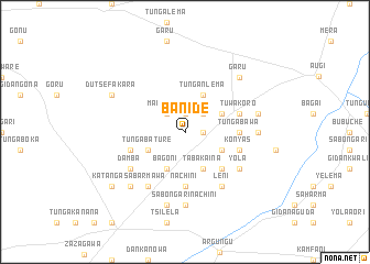 map of Banide