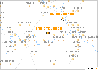 map of Banidyoumbou