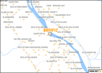 map of Banī Fīz