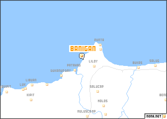 map of Banigan
