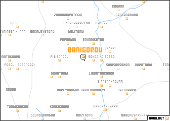 map of Banigorou