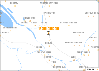 map of Banigorou