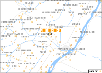 map of Banī Ḩamad