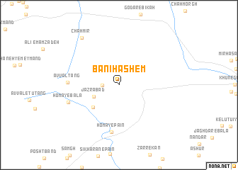 map of Banī Hāshem