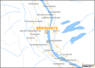 map of Banī Ḩumayd