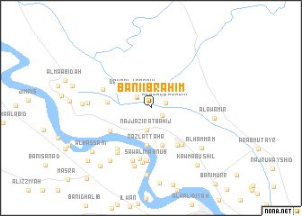 map of Banī Ibrāhīm