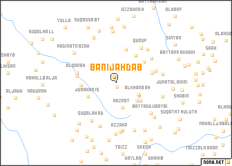 map of Banī Jaḩdab