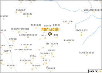 map of Banī Jamīl