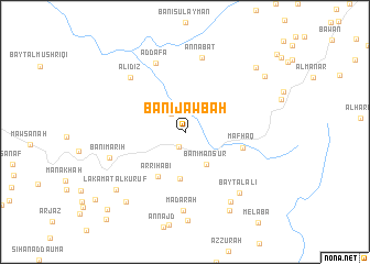 map of Banī Jawbah