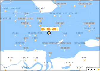 map of Banikane