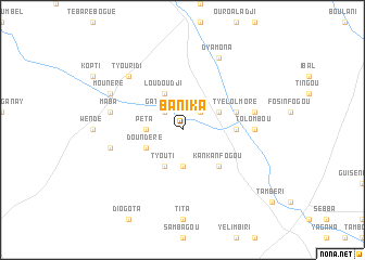 map of Banika