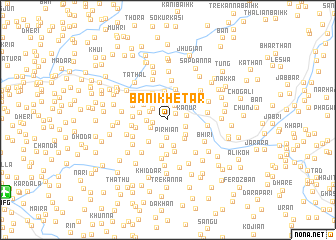 map of Banikhetar