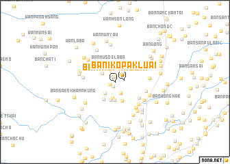 map of Ban I-Ko Pa Kluai