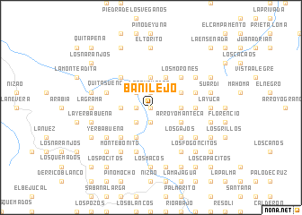 map of Banilejo