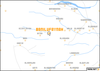 map of Banī Lufaynah