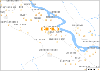 map of Banī Majd