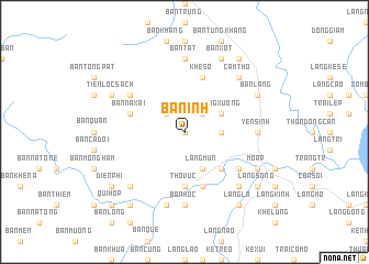 map of Bản Ình