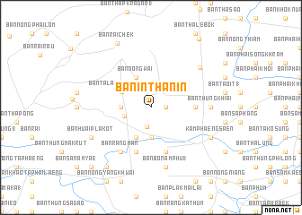 map of Ban Inthanin