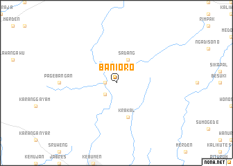 map of Banioro