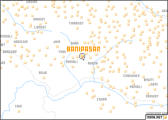 map of Bani Pasār