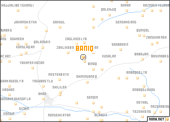 map of Banīq