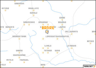 map of Baniré