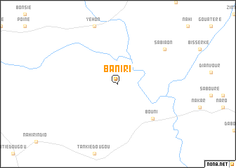 map of Baniri