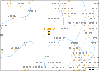 map of Banir