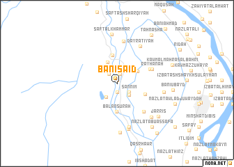 map of Banī Sa‘īd