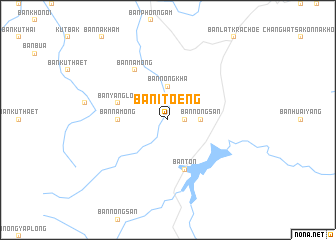 map of Ban I Toeng