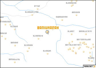 map of Banī ‘Umārah