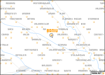 map of Baniu