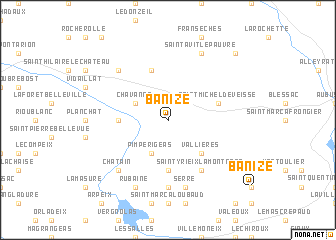 map of Banize