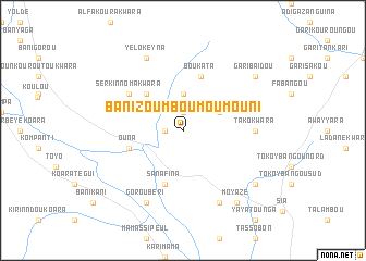 map of Banizoumbou Moumouni