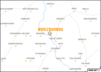 map of Banizoumbou