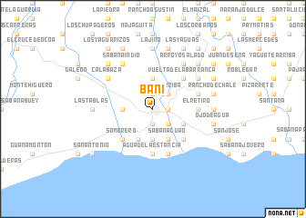 map of Baní